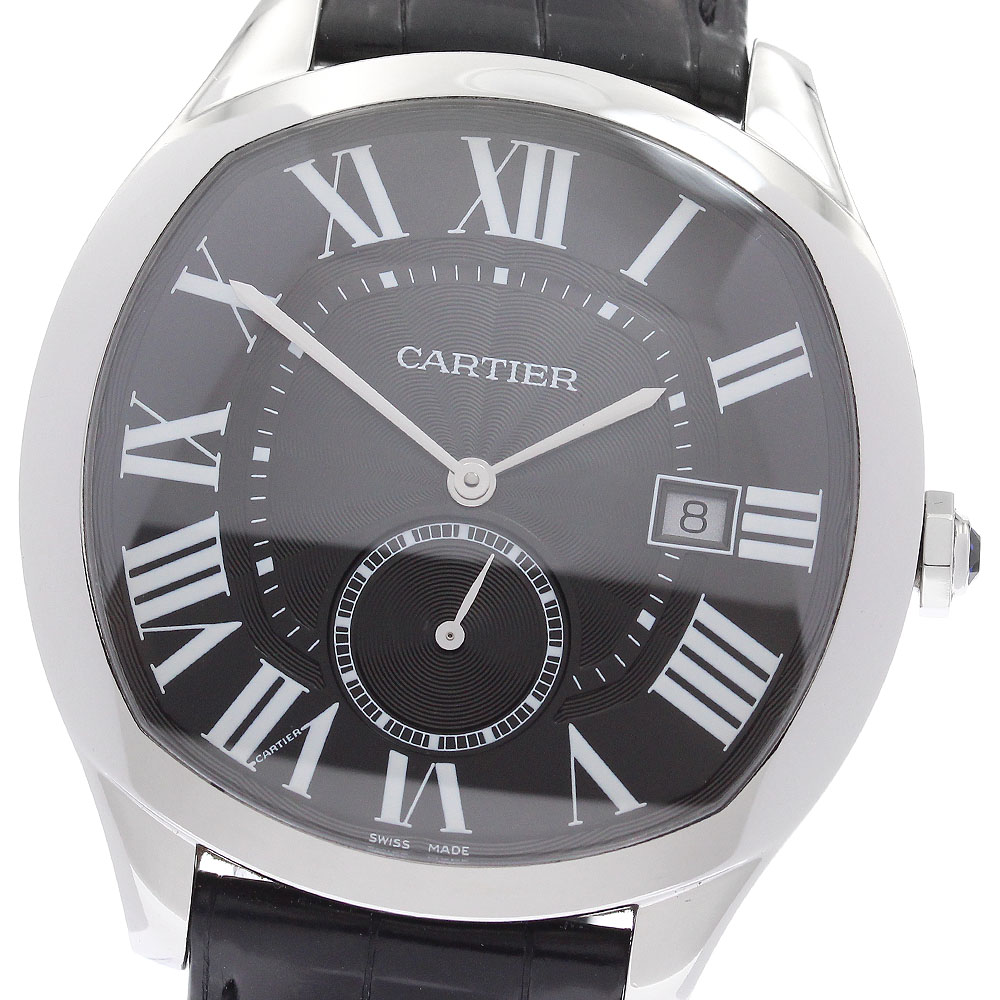 カルティエ CARTIER WSNM0009 ドライブ ドゥ カルティエ デイト 自動巻き メンズ 箱・保証書付き_890927【中古】