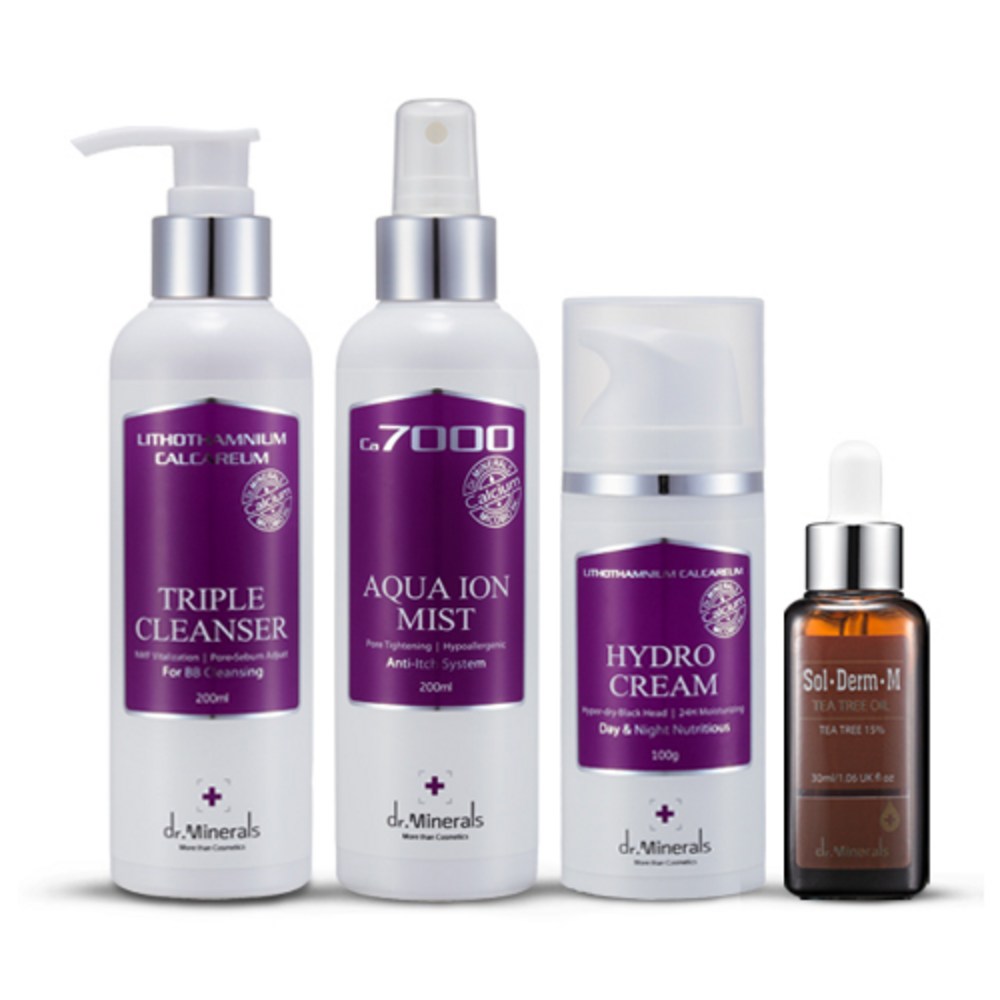 ドクターミネラル弱酸性水さみ保湿化粧品トータル4種セット