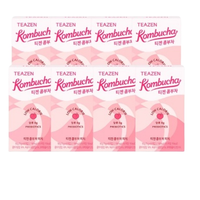 ティーゼン コンブチャ 全8種 5gX10包X8box