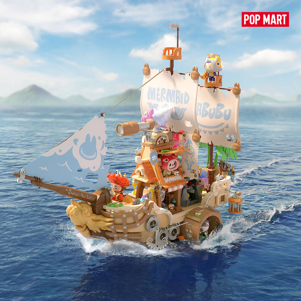 【公式正規品】【POP MART】 LABUBU THE MONSTERS Finding Mermaid Series Mermaid ブロック ラブブ