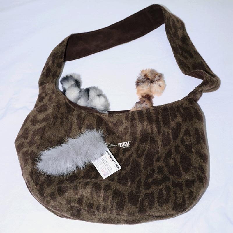 REVERSIBLE LEOPARD BAG