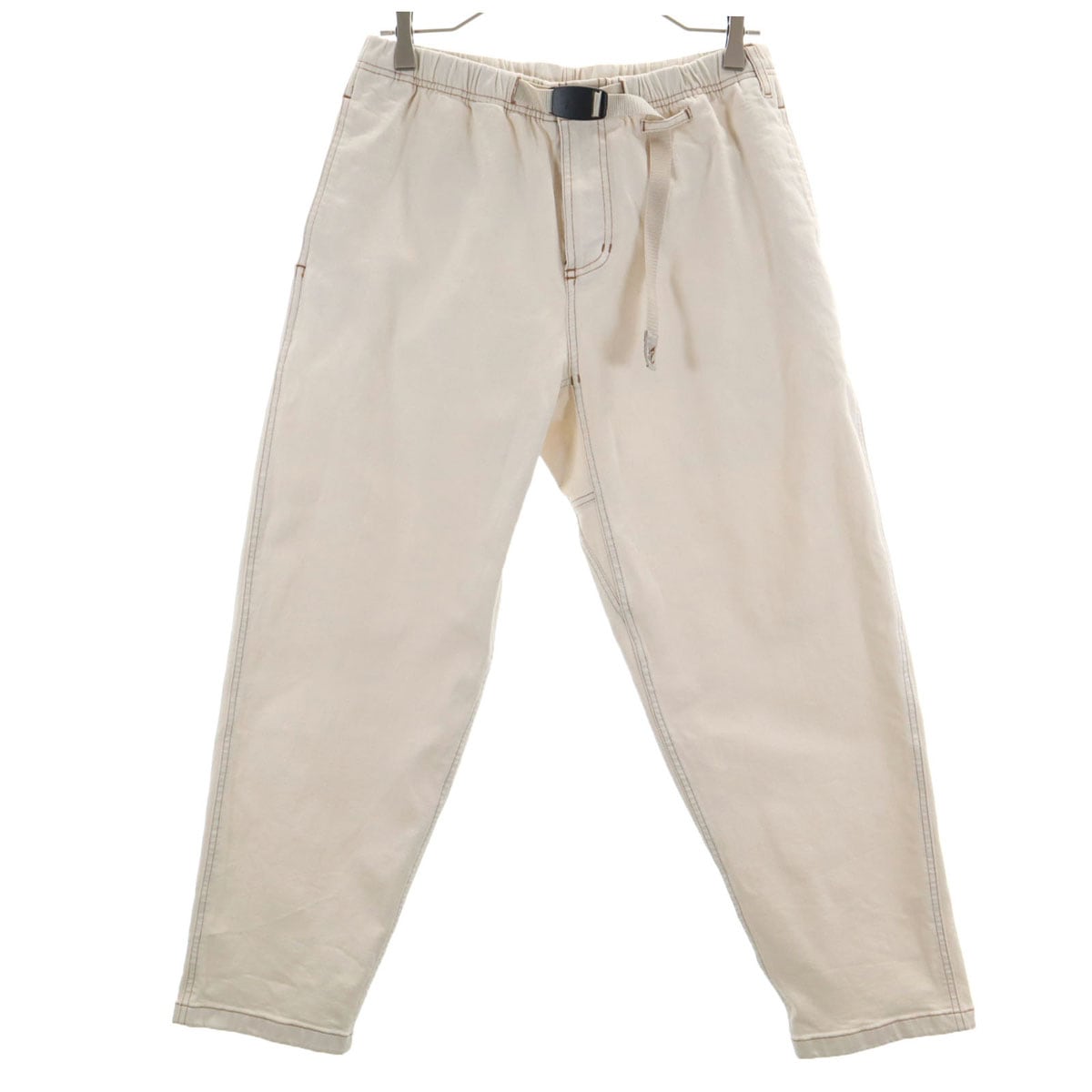 ストレッチ クライミングパンツ M オフホワイト系 メンズ 古着