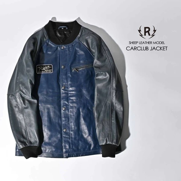 RIDEZ RLJ223 CARCLUB JACKET NAVY XL ジャケット