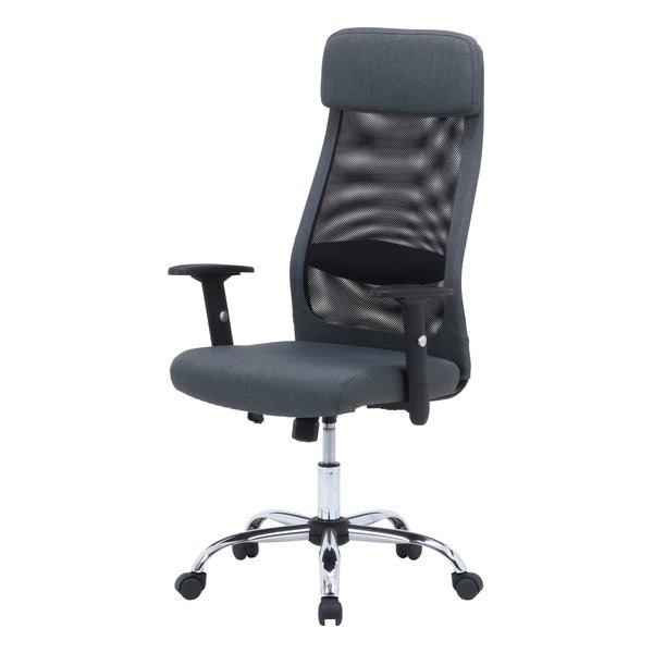 ファブリッシュチェア メッシュ ダークグレー SP-6584-7