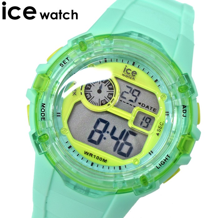 アイスウォッチ 腕時計 レディース デジタル ICE WATCH アイスデジットエクスプローラー 多機能 ドリーミーターコイズ 軽量 おしゃれ 023267