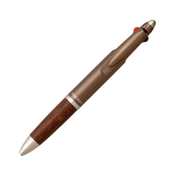 （まとめ） 三菱鉛筆多機能ペン2＆1 ピュアモルト 0.7mm （軸色：メタリックブラウン） MSXE310057M21 1本 (×5セット) 6,118円