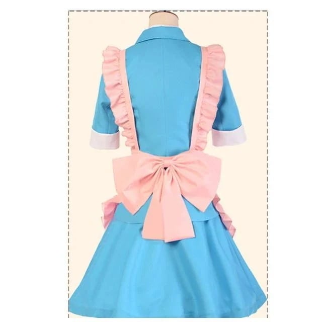 ダンガンロンパ 絶望編 雪染ちさ ゆきぞめちさ こコスプレ衣装 COS 高品質 新品 Cosplay アニメ コスチューム