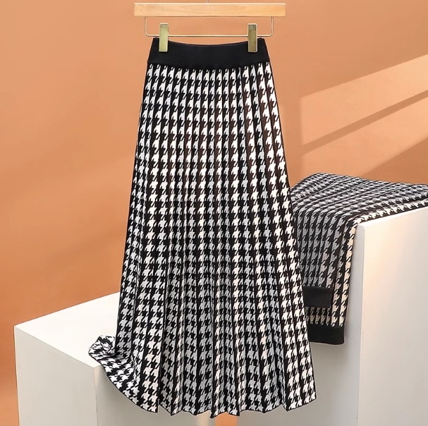 スカート プリーツスカート ミディアム丈 テーパード フレア デザイン 美ライン ニュアンス ストレッチ ニット カラバリ かわいい 大人可愛い きれいめ シンプル カジュアル 大人 上品 おしゃれ