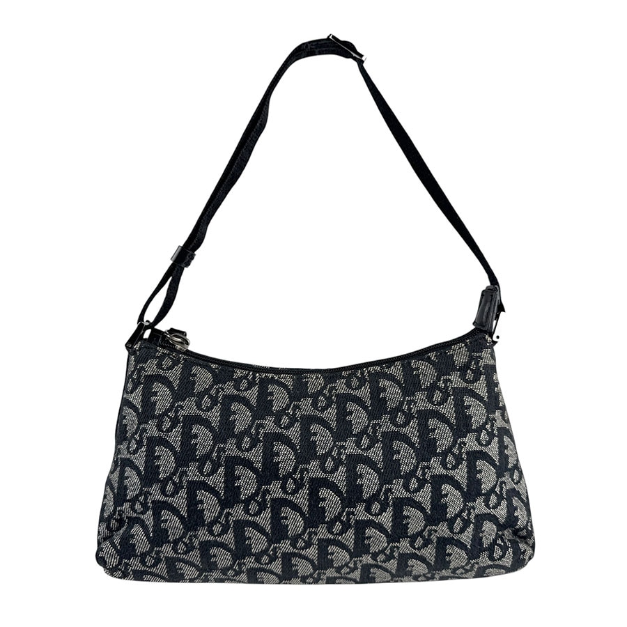 クリスチャンディオール Christian Dior ハンドバッグ キャンバス ブラック レディース z5676