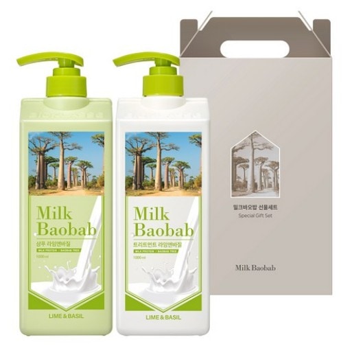 ライムアンドバジル ヘア 2種 セット (鎮静/弾力/保湿/栄養供給/活力/しわ防止)