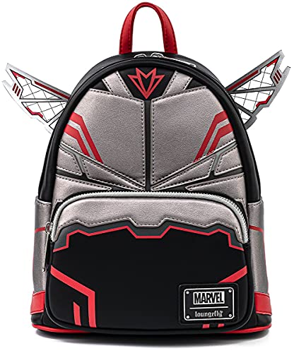 Loungefly x Marvel Falcon Cosplay Mini Backpack with Wings 並行輸入品
