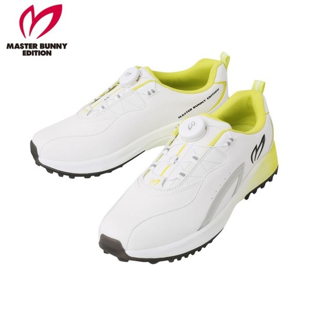 [マスターバニー] レディースカラーミックスダイヤルスパイクレスゴルフシューズ