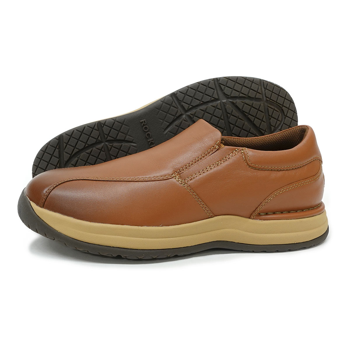 メンズ 靴 シューズ ウォーキングオープンロード タコニック スリッポン ブランデー バーニッシュ RPL-ML0031W