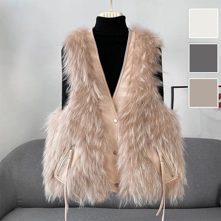 超人気 秋冬 レディース ファーコート 毛皮コート レディースコート フェイクファー アウター ファーベスト　暖かい 通勤　レディースアウター