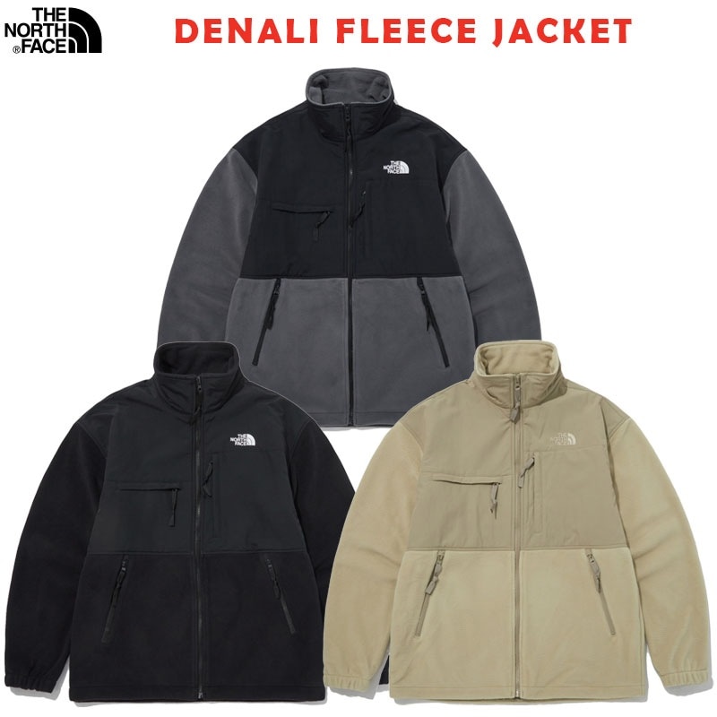 韓国正規品保証 関税負担なし NJ4FP55A DENALI FLEECE JACKETデイリー 基本 着装 男子 女子 人気 韓国 ファッション 男女共用 アウトドア