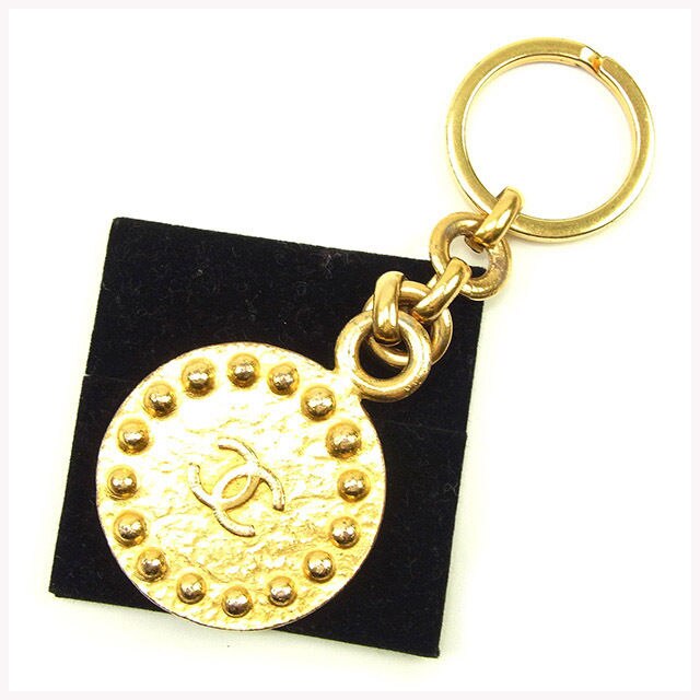 キーホルダー キーリング ココマーク ゴールド 中古