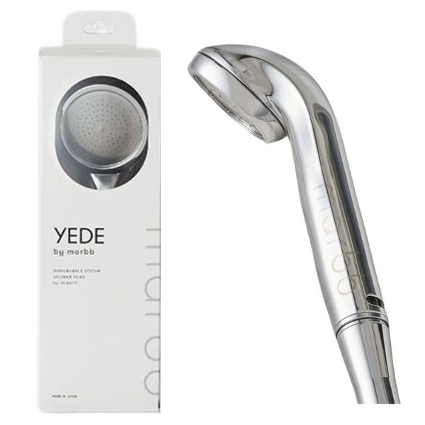 シャワーヘッド マーブ イェデバイマーブ YEDE by marbb サロン専売品 ウルトラファインバブル ナノバブル 節水 肌ケア 毛穴汚れ除去 肌に優しい 頭皮ケア 正規品 美肌 美顔 美髪 温浴