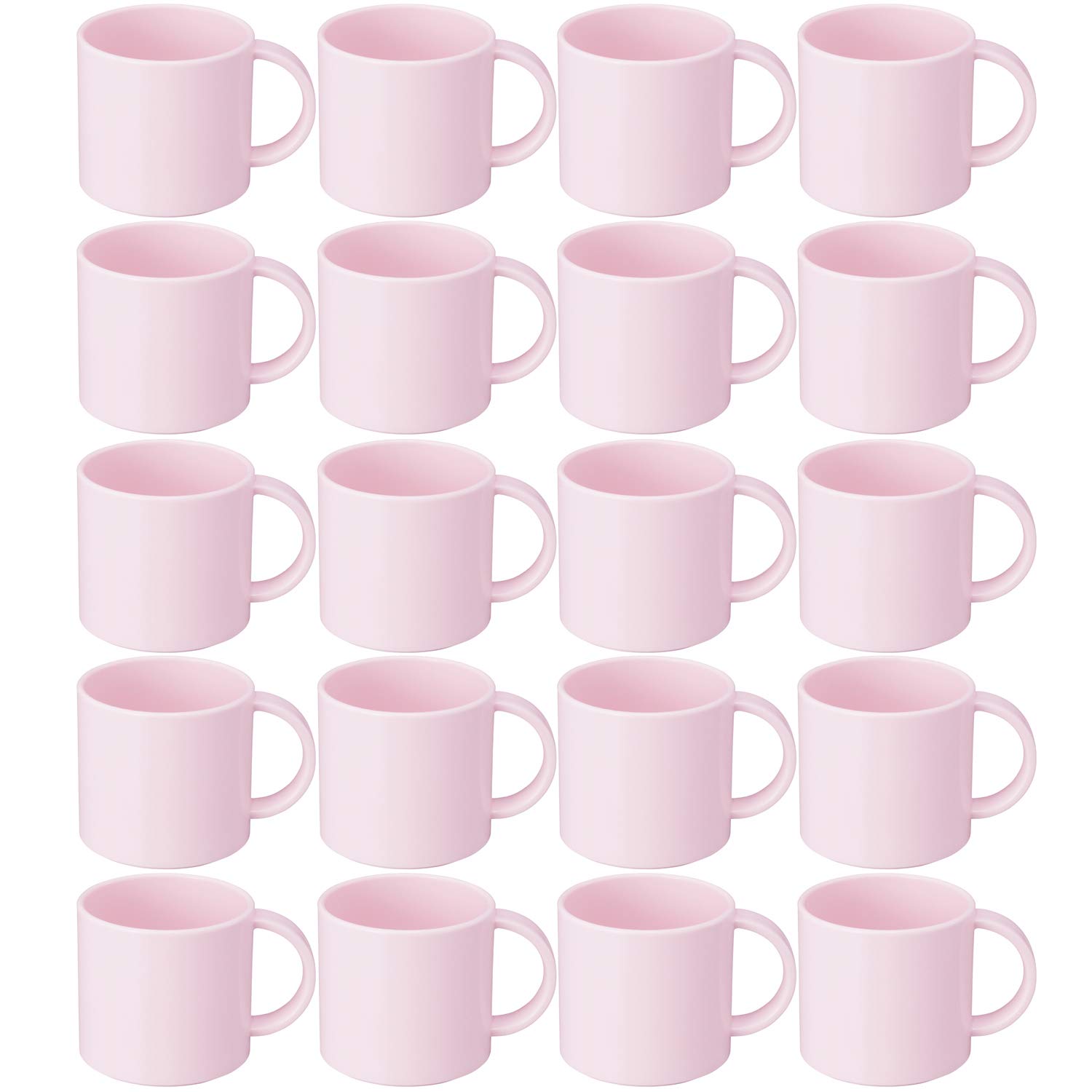ナガオ コップ マイカップ 260ml パステルピンク プラスチック No.808P 20個セット