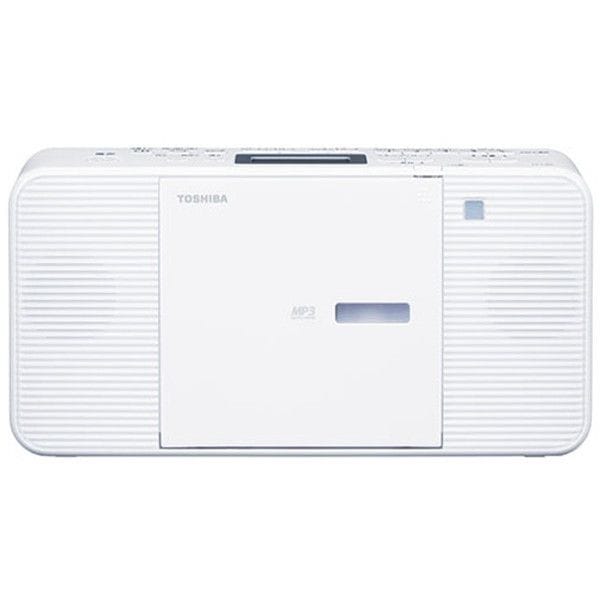 TY-C301 ホワイト CDラジオ ワイドFM/MP3再生対応