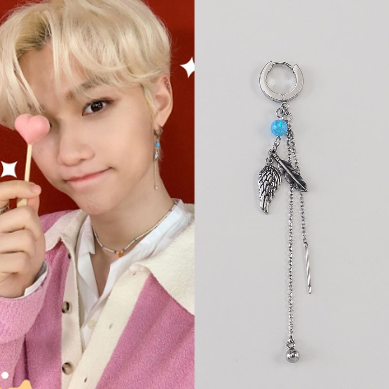 [Stray Kids着用] アールスペザーピアス/韓国女性アクセサリー/韓国ファッションスタイル/SNS人気/韓国ジュエリー/芸能人着用アクセサリー/デイリーアイテム/トレンドアクセサリー