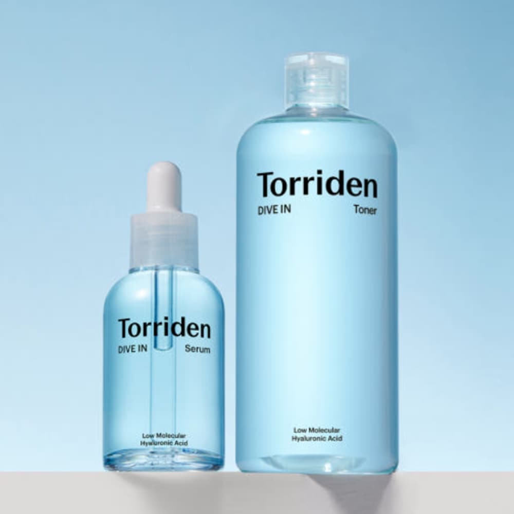 [2点セット] ダイブイン 低分子 ヒアルロン酸 セラム 50ml + トナー 300ml 5,301円