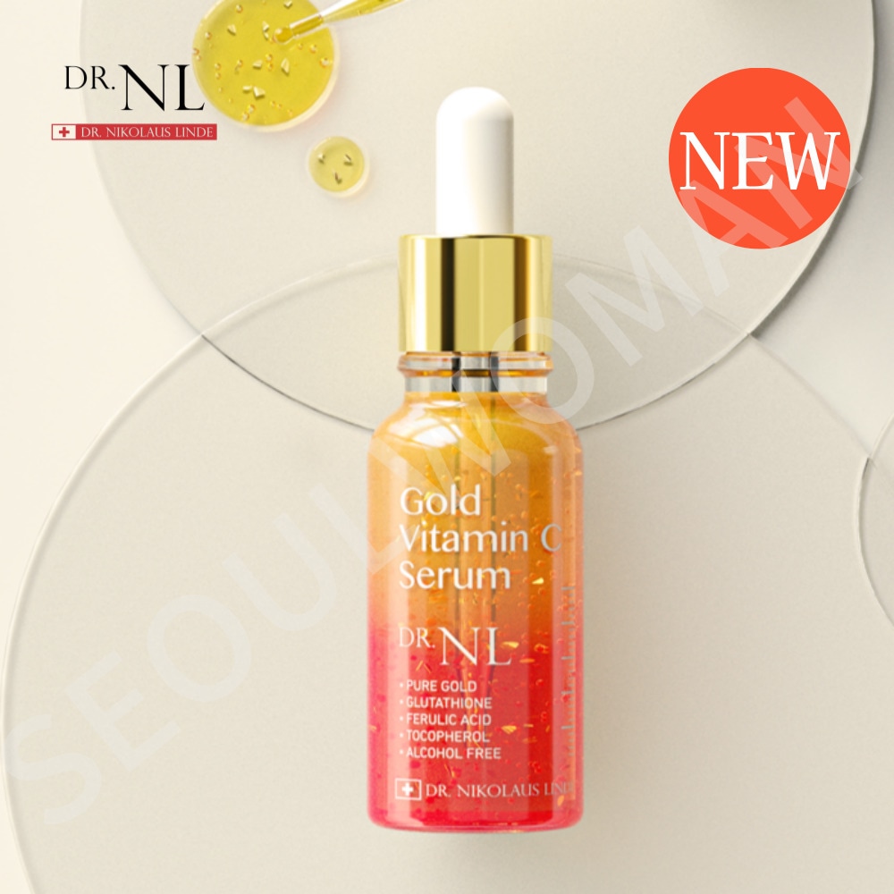 ゴールド ビタミンC 13% セラム 20ml Gold Vitamin C 13% Serum 24K金成分とビタミンC含有スイス皮膚科学者と韓国の化粧品技術力が作ったエステ専用