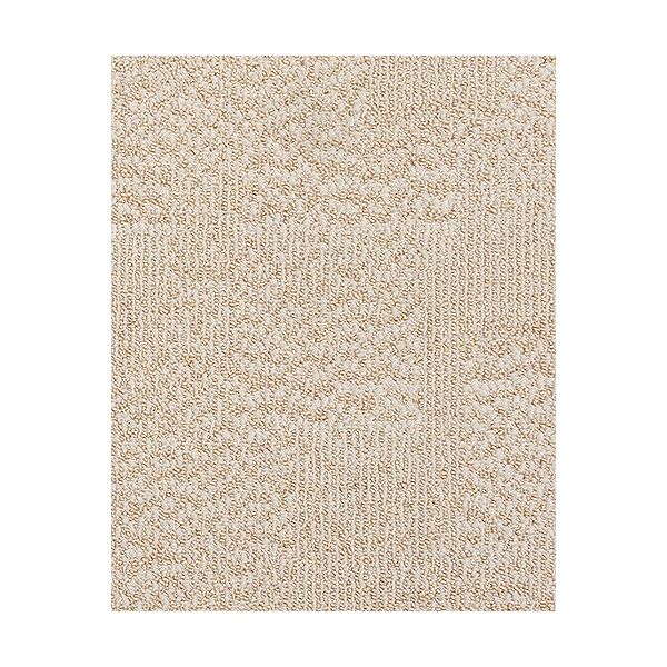 カーペット/絨毯 [江戸間8畳 アイボリー] ホットカーペット対応 『ロルカ』 プレーベル