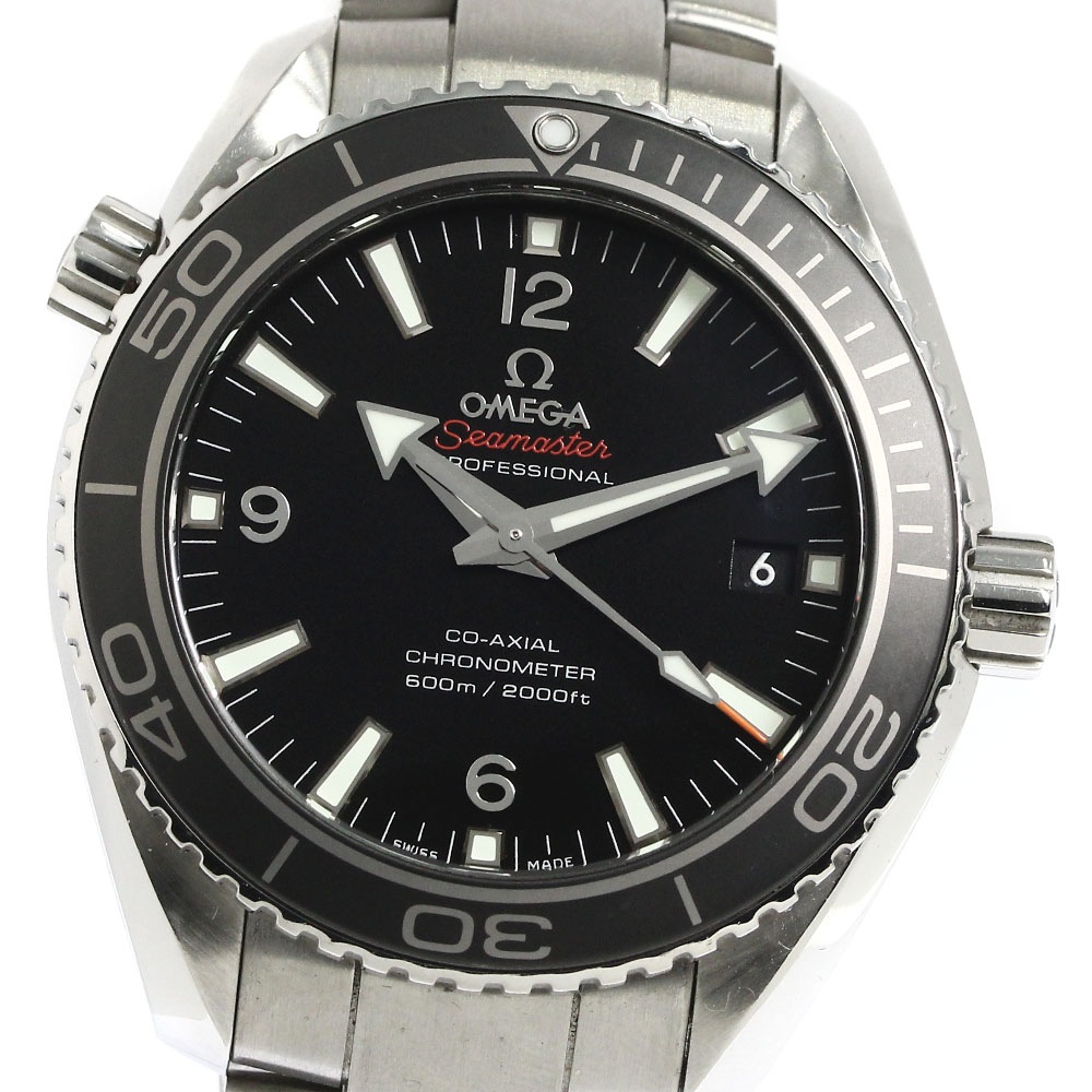 オメガ OMEGA 232.30.42.21.01.001 シーマスター プラネットオーシャン デイト 自動巻き メンズ _759833【中古】