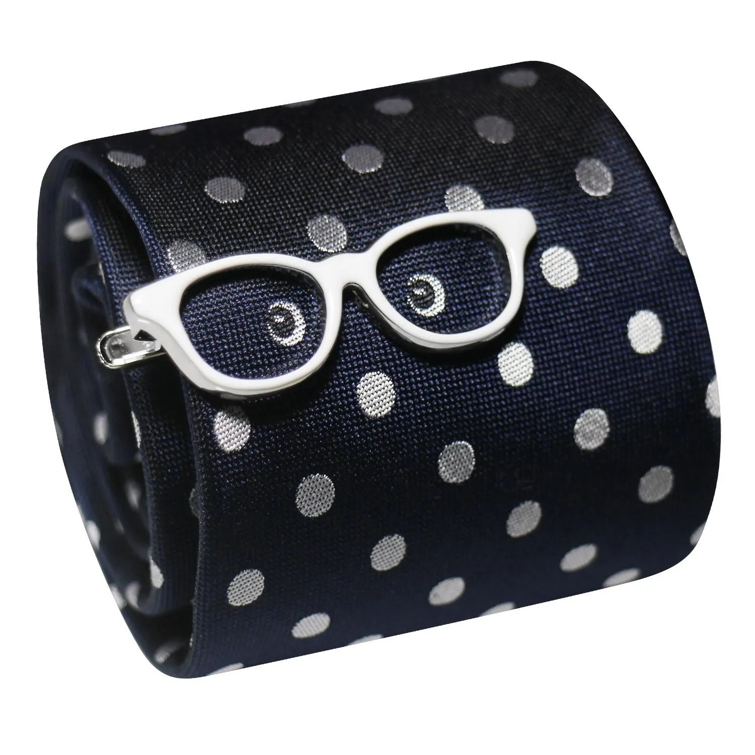 SWANK メガネ タイピン＆目玉 ネクタイセット ネクタイピン タイバー タイクリップ メンズアクセサリー