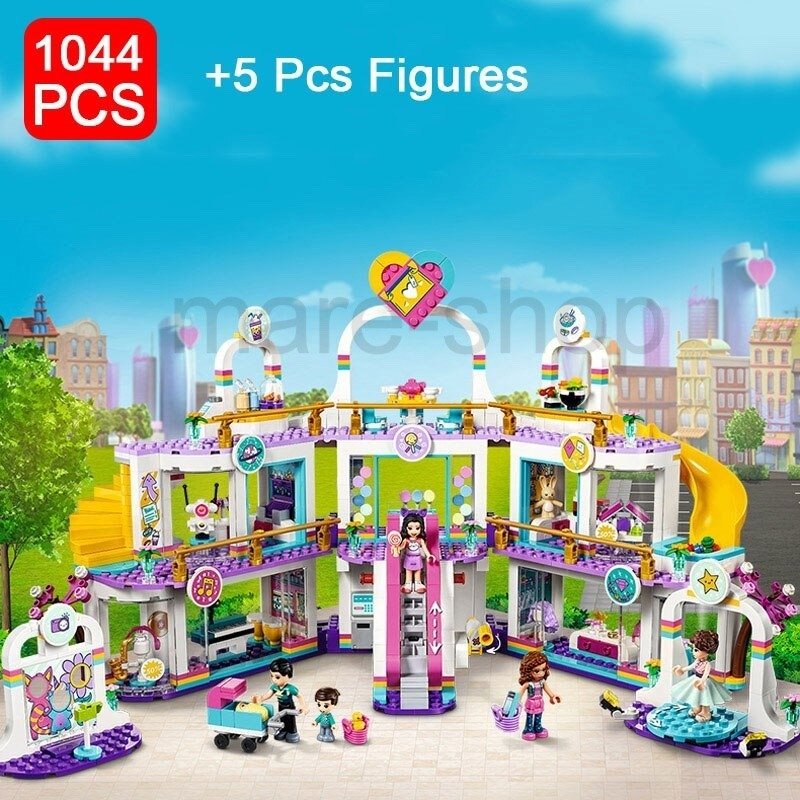 ブロック レゴ 互換 レゴ互換 ショッピングモール ミニシティ モール 知育玩具 おもちゃ 男の子 女の子 贈り物 プレゼント