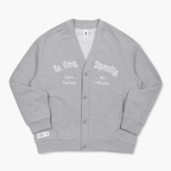 長袖Tシャツ JQS QP323TFT91-MGR サンデー チュリ カーディガン (MGR)H. GREY