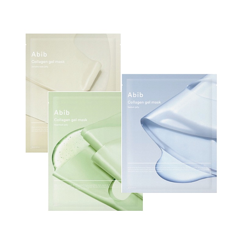 10枚 コラーゲンゲルシートマスク, 3種 選択1種