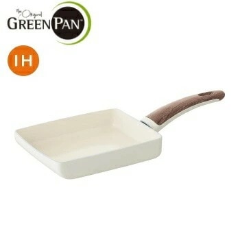 GREENPAN　グリーンパン　ウッドビー　エッグパン【 フライパン エッグパン 卵焼き セラミック グリーンパン ih 】LF631B07