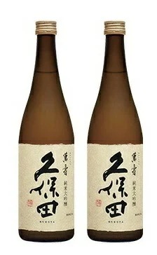 日本酒 朝日酒造久保田 萬寿 純米大吟醸 720ml2本【北海道沖縄県東北四国九州地方は必ず送料がかかります】【熨斗ご贈答品の対応可】