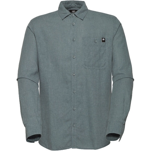 MAMMUT マムート Alvra Summer Longsleeve Shirt Men アウトドア 襟付きシャツメンズ 101501570-00789 サイズはユーロ表記