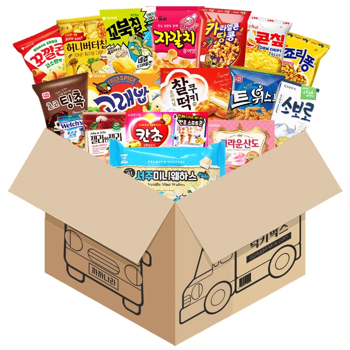 カカナラ新鮮なお菓子セット17p 5,071円