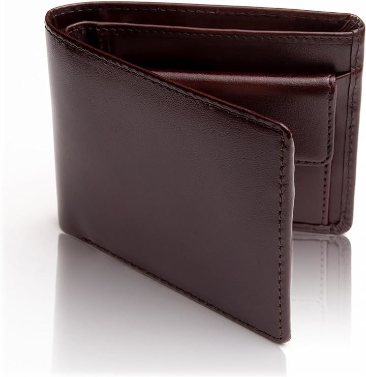 財布 メンズ 2つ折り 二つ折り イタリアンレザー 二つ折り財布 9 ダークブラウン( 2.ダークブラウン)