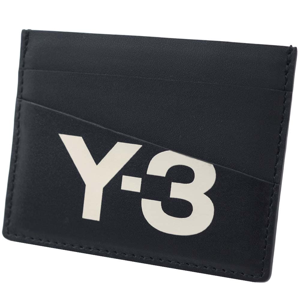 Y-3 ワイスリー カードケース パスケース 名刺入れ メンズ ブラック IY4067BLACK/TALC