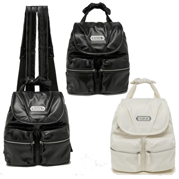 [24FW]★SATUR★Drawstring Mini Backpack★ミニ バックパック 24FW]☆SATUR☆Drawstring Mini Backpack☆ミニ バックパック