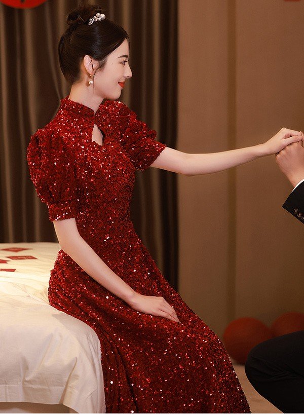 ワンピースドレスプリント柄ワンピM L 大人 ピアノ 演奏会 イブニングドレス リボン付き 赤 パーティードレス 発表会 ワインレッド ロングドレス 演奏会用ドレス 2L Aライン XS ハイ 14,068円