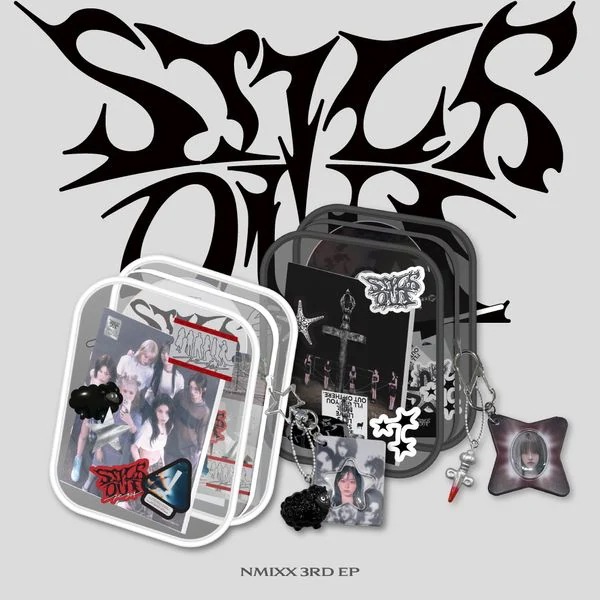 [MEGA] [2種セット] (Limited Ver.) NMIXX ミニ3集アルバム [Fe3O4: STICK OUT] 韓国チャート反映