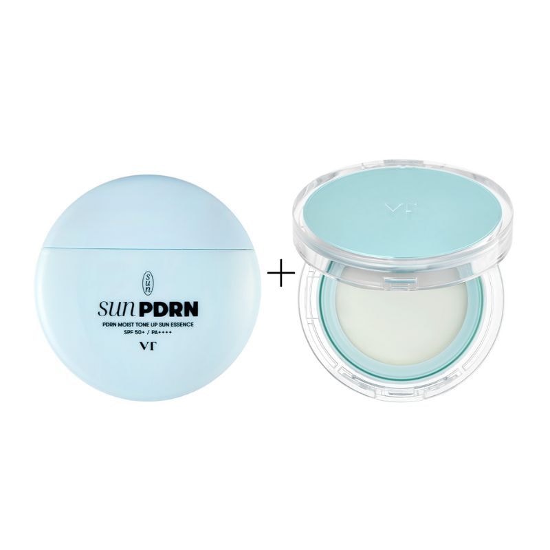 PDRN日焼け止め 2種セット(エッセンスグロウサンパクト 10g + モイストトーンアップサンエッセンス 50g)