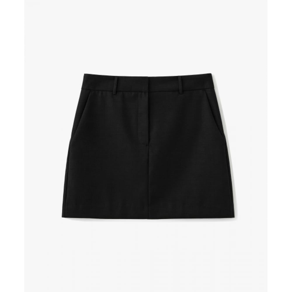 SUARE レディース (レディース) ウールミニスカートブラック 9,250円
