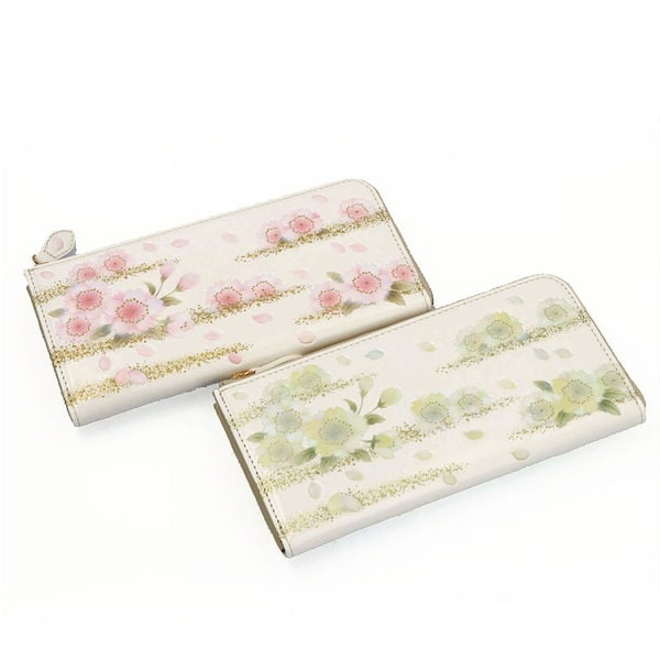 【新品 正規品】浅草文庫 ラウンド長財布 八重桜柄 文庫革 箱付き ギフトに 楽天市場】【お種銭付】 【 浅草文庫 】 八重桜 やえざくら L字