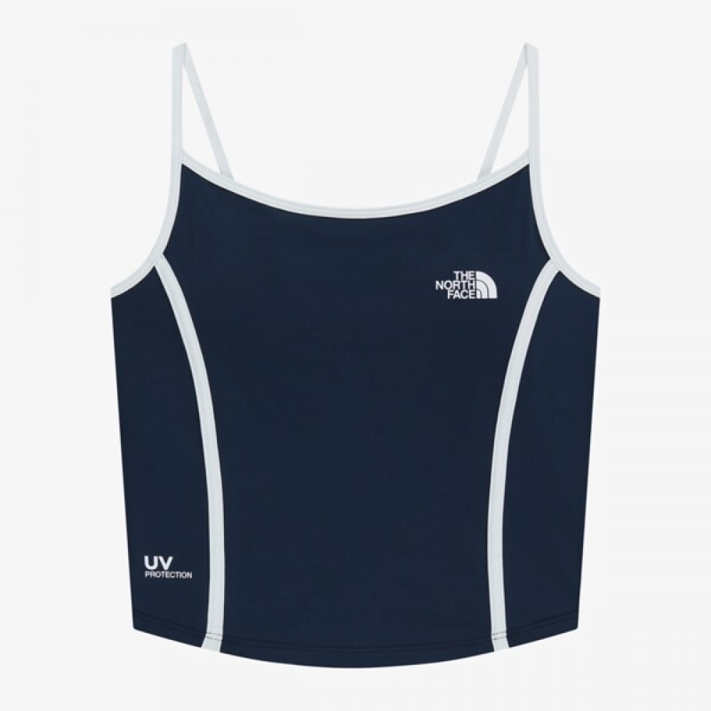 [ノースフェイス公式] NT7VR32J ホワイトレーベル女性用サーフサイドノースリーブ_ネイビー