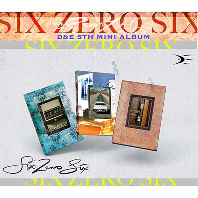 【未開封新品】（3種セット）スーパージュニアDE東海ウンヒョク5集ミニ606（LRE001）