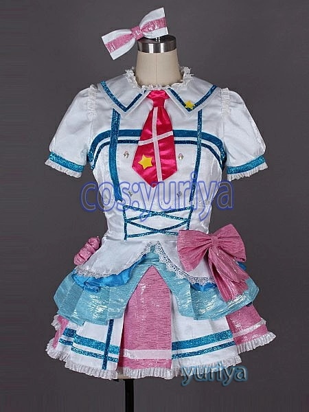 [2026新作 最安値挑戦!]サンシャイン!! アクア 君のこころは輝いてるかい編 津島 善子コスプレ衣装