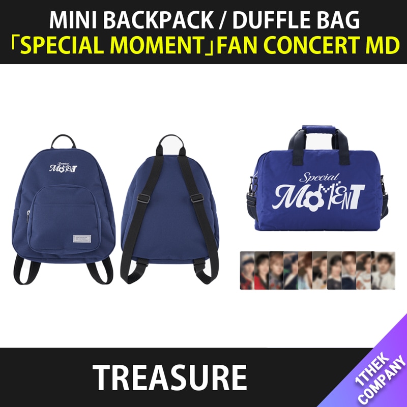 [購入金額特典]（MINI BACKPACK / DUFFLE BAG）TREASURE「SPECIAL MOMENT」FAN CONCERT IN SEOUL OFFICIAL MD