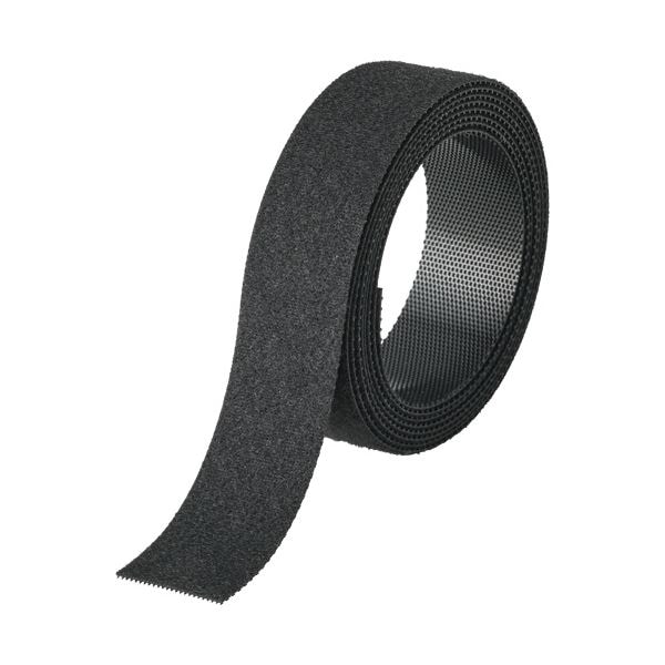 （まとめ）アイネット 薄型結束面ファスナー20mmx1.5m 黒 IH-105-49 1巻 [x15セット]