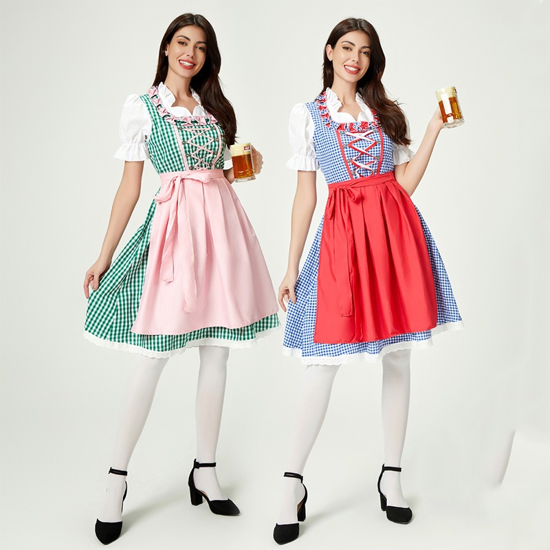 ハロウィン大人用コスチューム ドイツ オクトーバーフェスト ドレス ミュンヘン バーデン＝ヴュルテンベルク カーニバル ステージパフォーマンスコスチューム